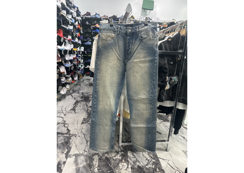 Amiri light-wash distressed denim jeans