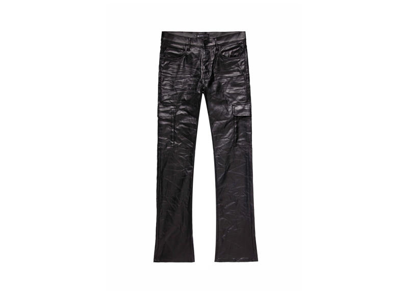 Purple Jeans Wax Denim Flared