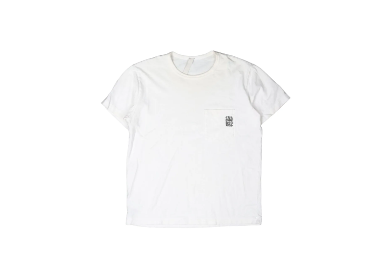 Chrome Hearts Eye Chart Pocket T-Shirt White