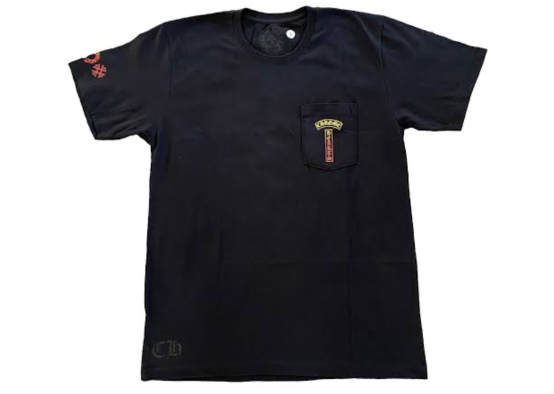 Chrome Hearts Script Gradient Tee Black