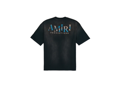 Amiri Theatre Masks Oversized Tee Grey