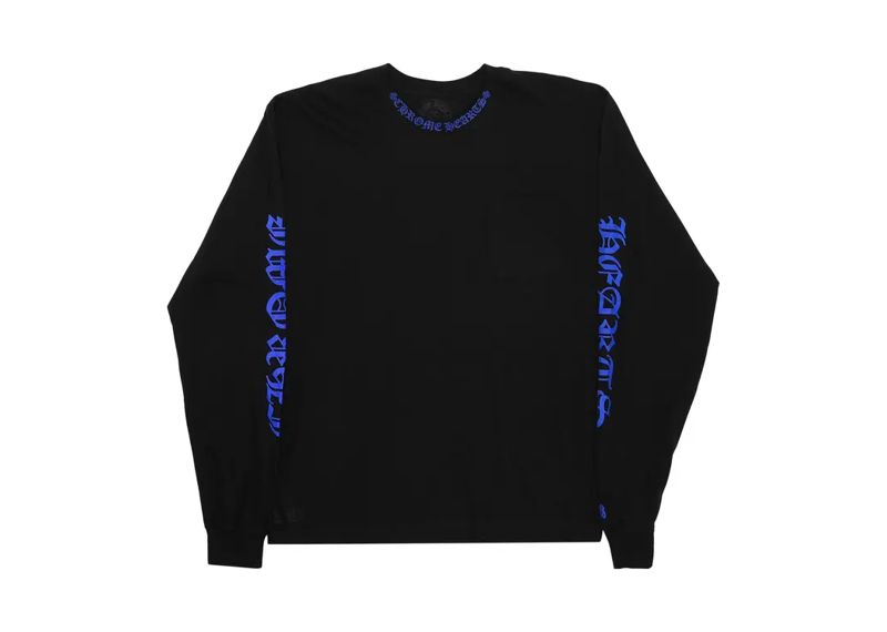Chrome Hearts Neck Logo Long Sleeve Tee