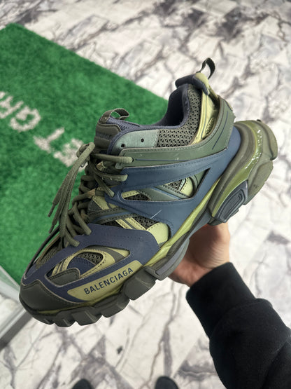 Balenciaga Track Green Navy Yellow