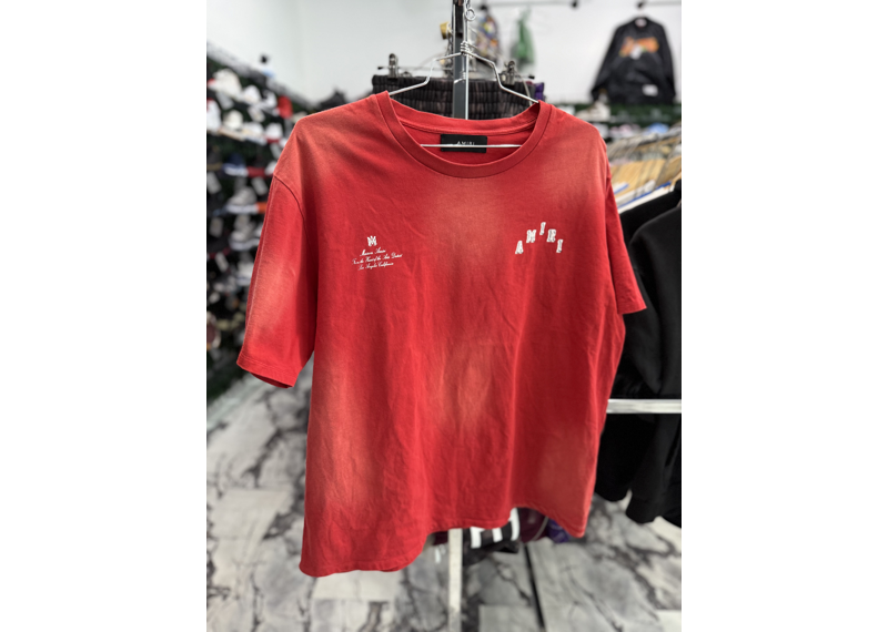 AMIRI Oblique Classic Logo Tee