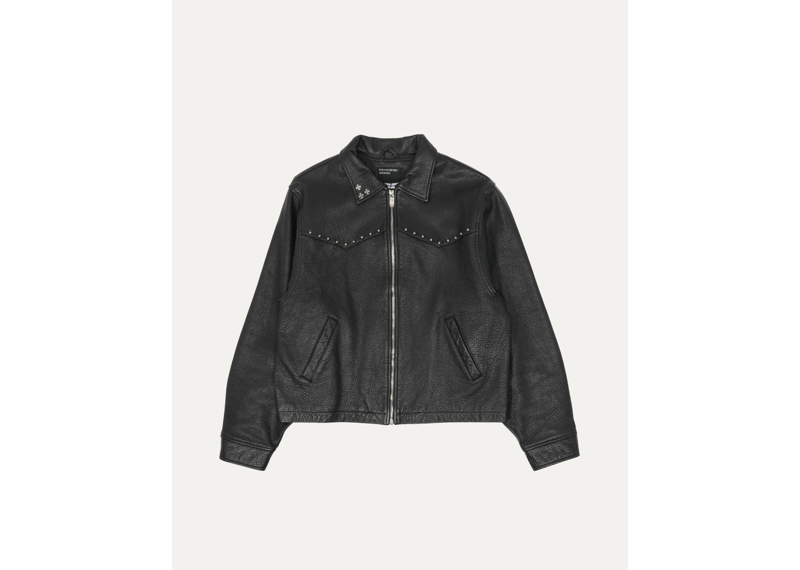 Enfants Riches Deprimes Studded Signature Western Leather Jacket
