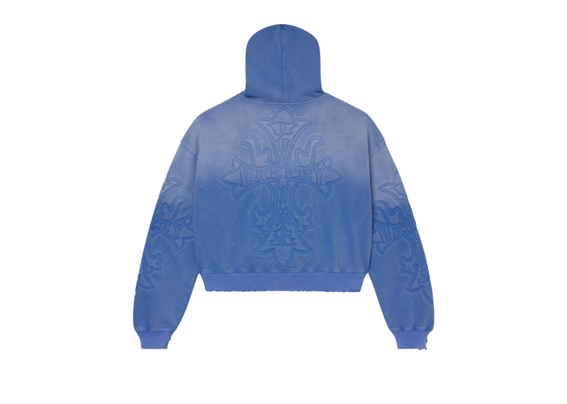 Vale Forever Ice Blue Zip Up Hoodie