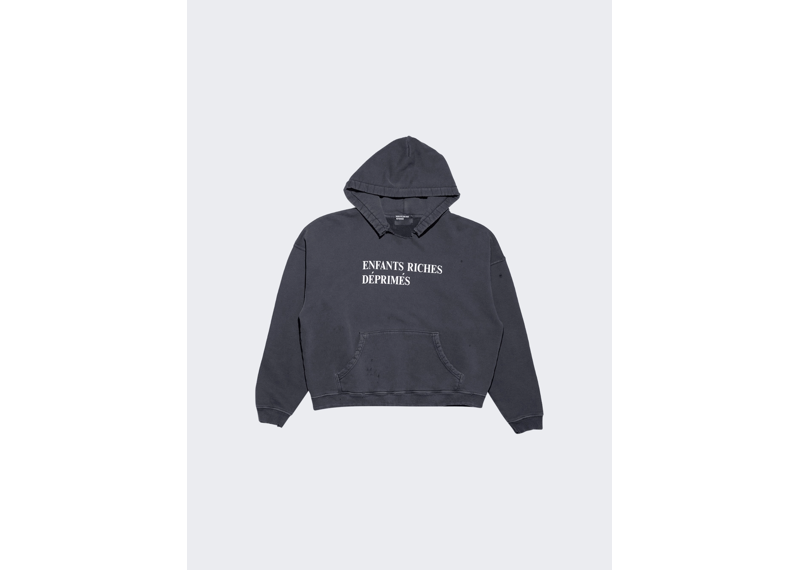 Enfants Riches Deprimes Classic Logo Hoodie Faded Black