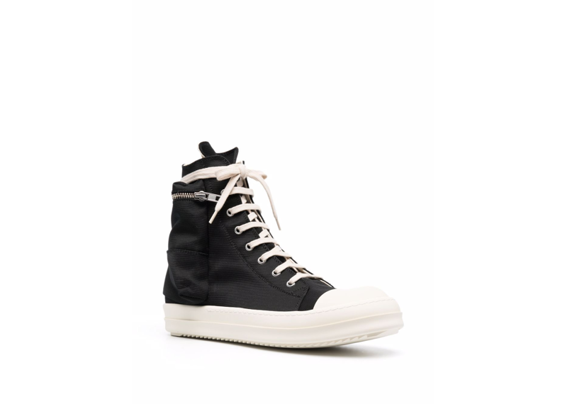 Rick Owens detail high top sneakers