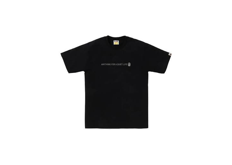 Bape anything for a quiet life reflective black