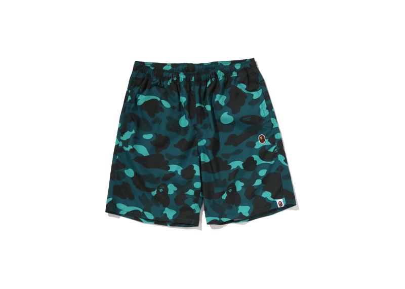 Bape Camo / greenish blue shorts
