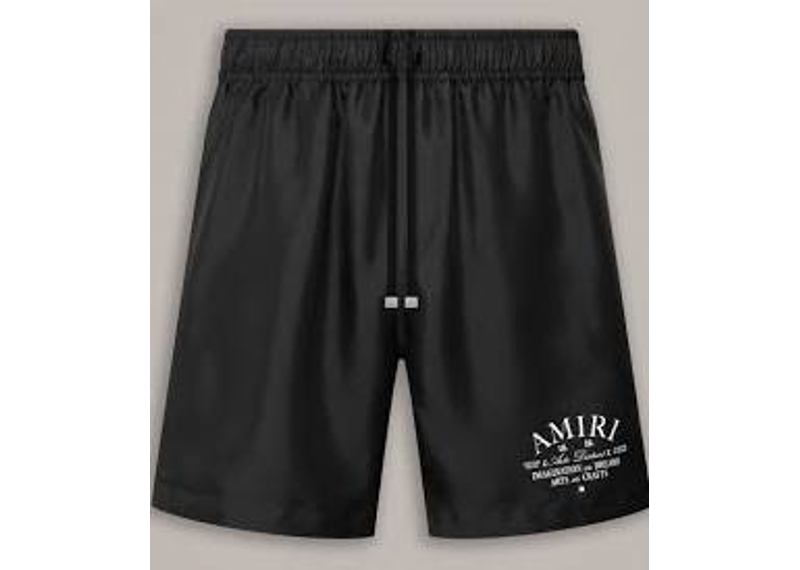 Amiri Art District Shorts Black