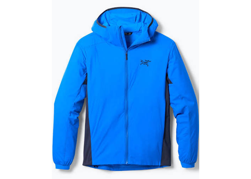 Arcteryx Mens Atom Insulated Hoody Blue