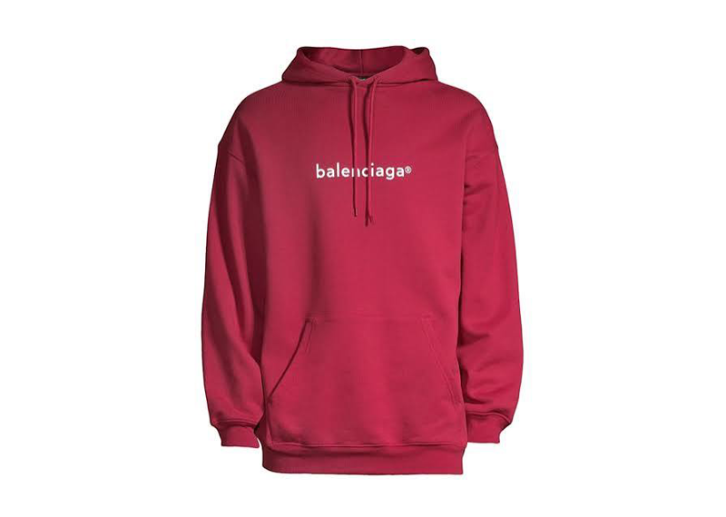 Balenciaga Copyright Logo Hoodie