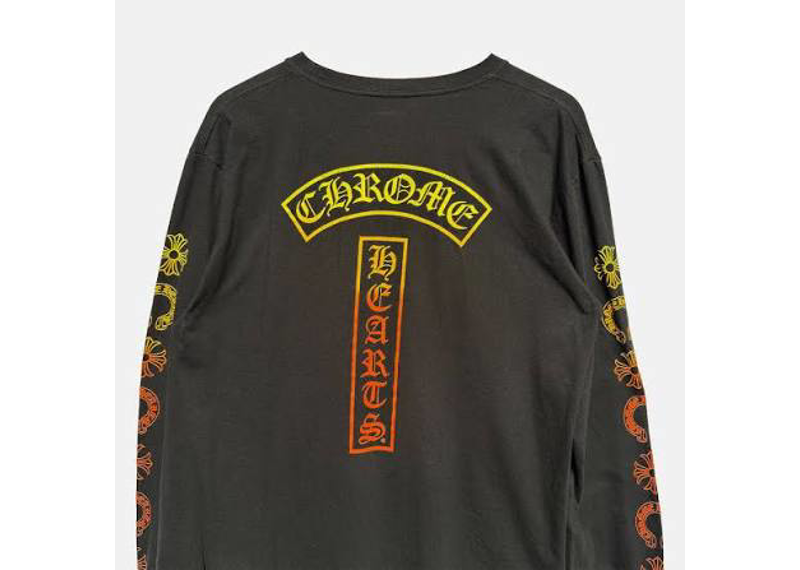 Chrome hearts ombre long sleeve