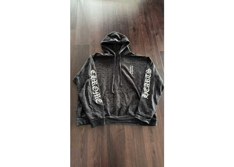 Chrome hearts monogram hoodie
