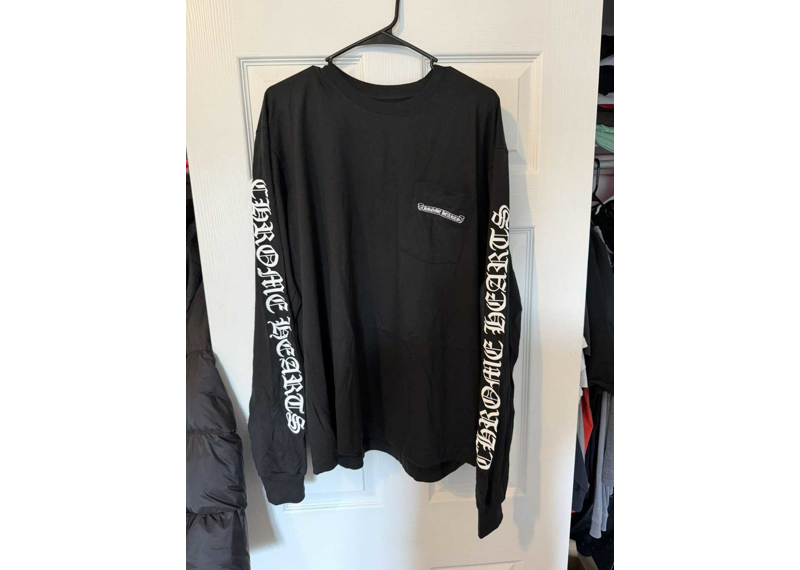 Chrome heart scroll long sleeve