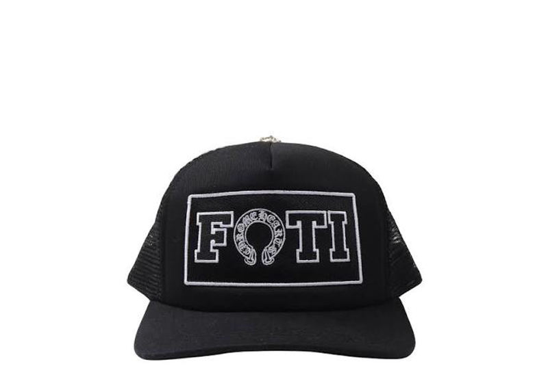 Chrome hearts FOTI logo trucker hat
