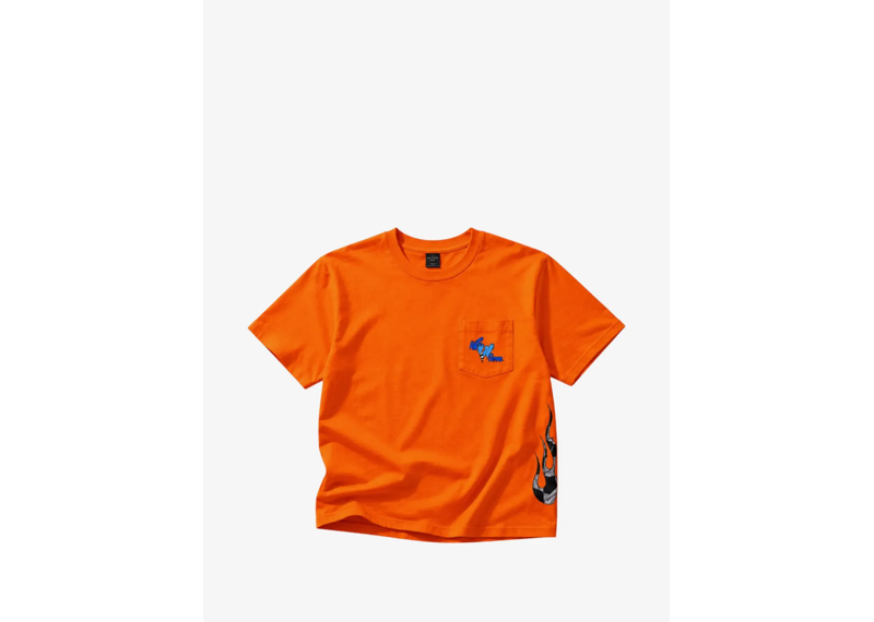 Matty boy flame print t shirt