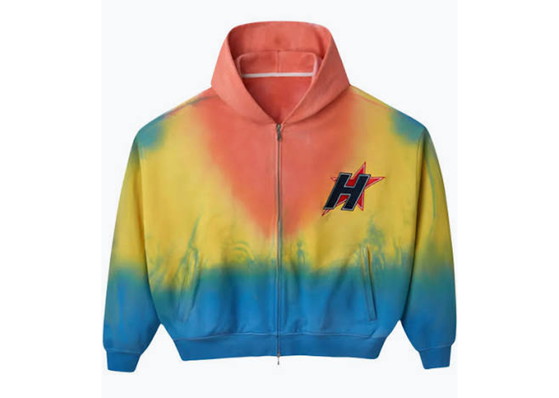 HMDD What The H Star Zip Hoodie