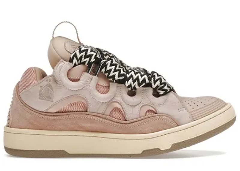 Lanvin curb pink shoes