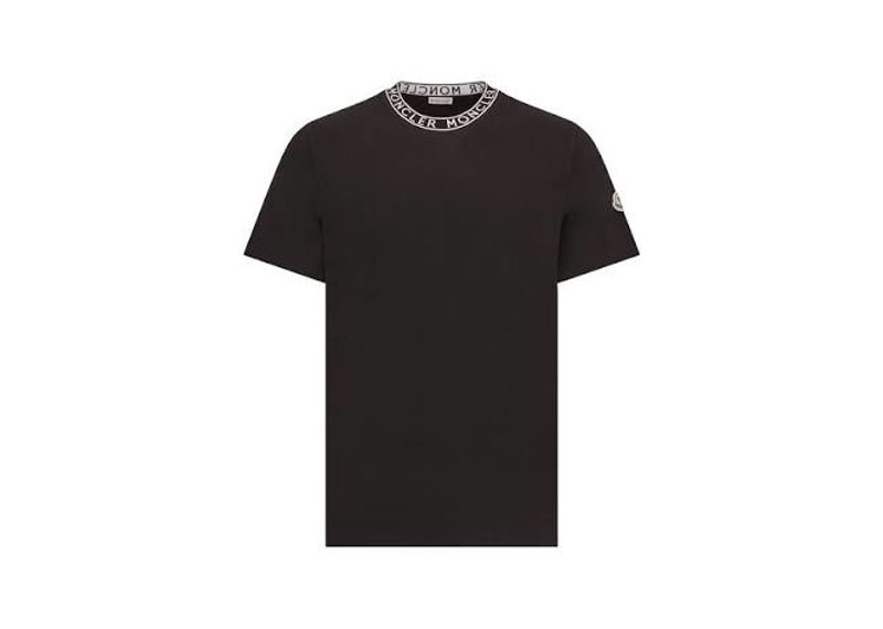Moncler Mens Logo Trimmed Shirt