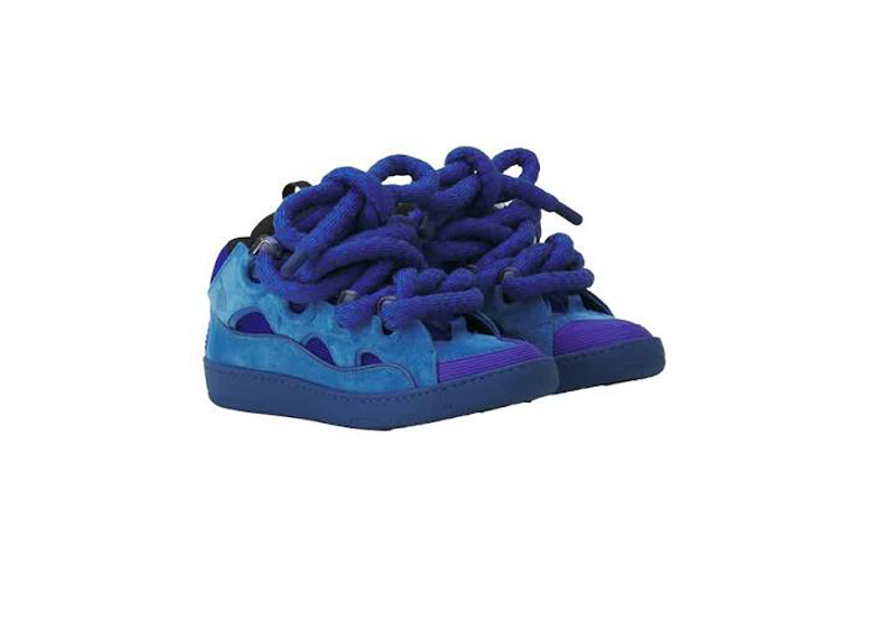 Lanvin Curb Sneakers Blue