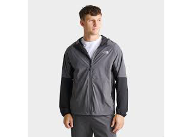Northface track jacket grey