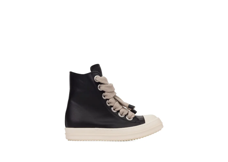 rick owens jumbo lace high leather Ramona
