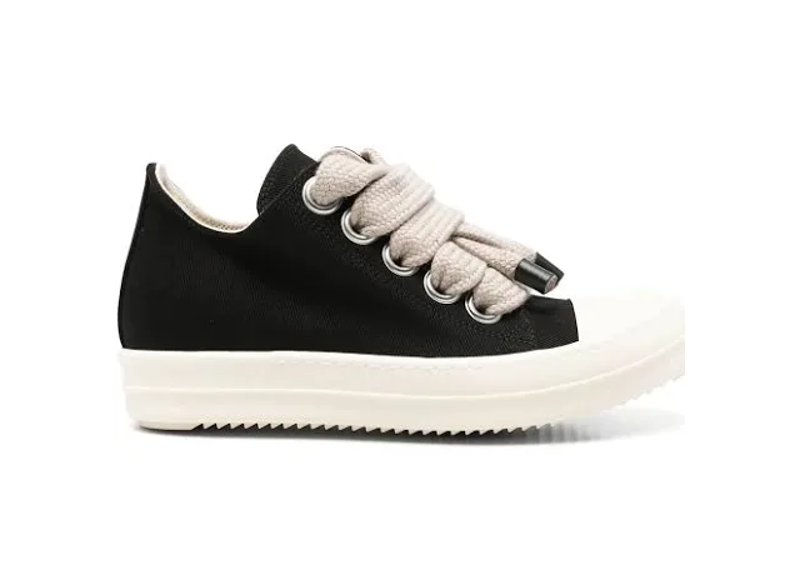 Rick Owens Jumbo laces canvas low