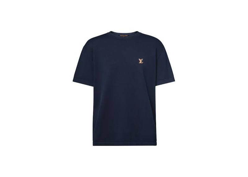 Vuitton Short-Sleeved Crewneck With Signature t-shirt