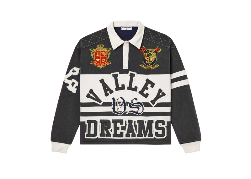 VALE FOREVER DREAMS RUGBY L/S TEE BLACK
