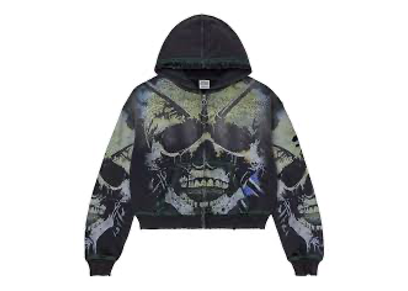 Vale Forever Gravedigger Zip Up 'Black' Hoodie.