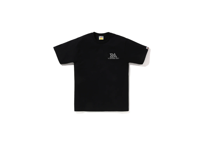 Bape t shirt black reflective