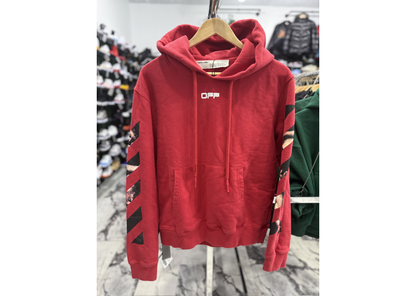 OFF-WHITE Hoodie Red