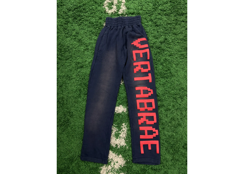 VERTABRAE NAVY RED SWEATPANTS