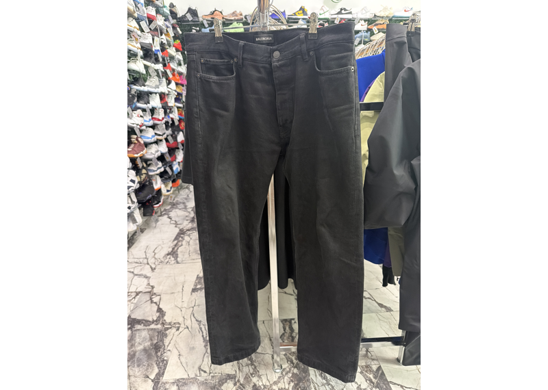 Balenciaga black denim jeans