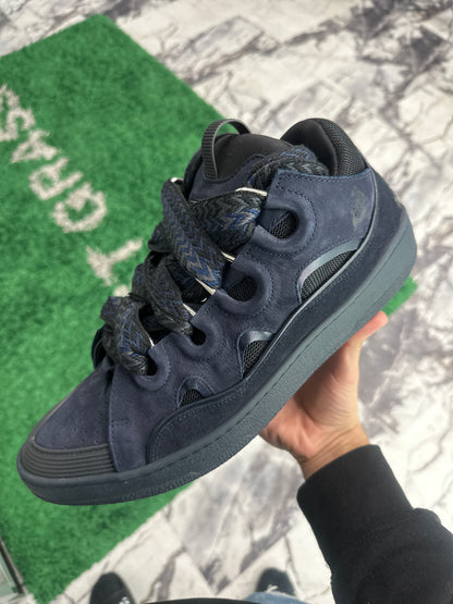 Lanvin Curb Sneakers Slate