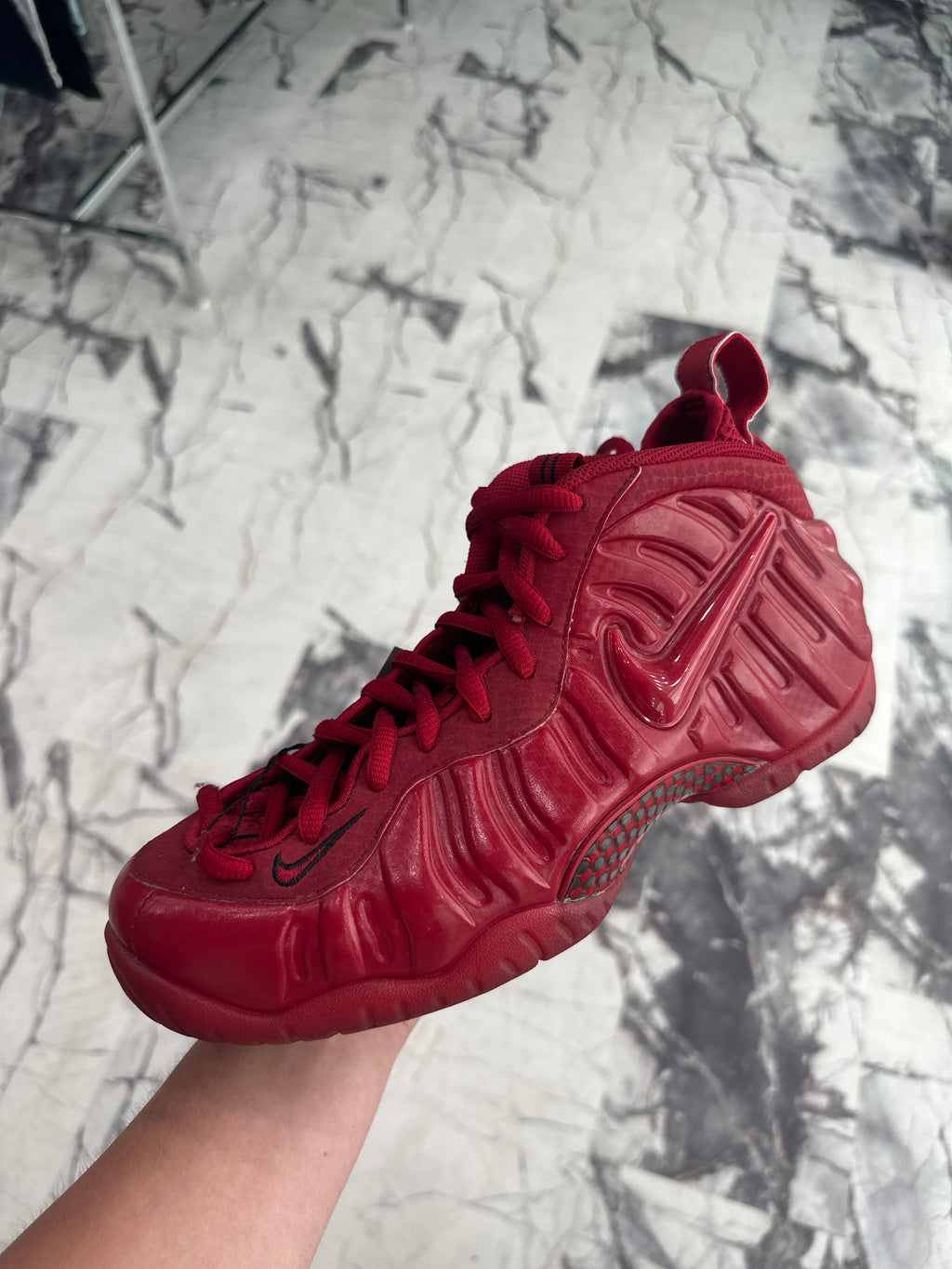 Air Foamposite Pro Gym Red
