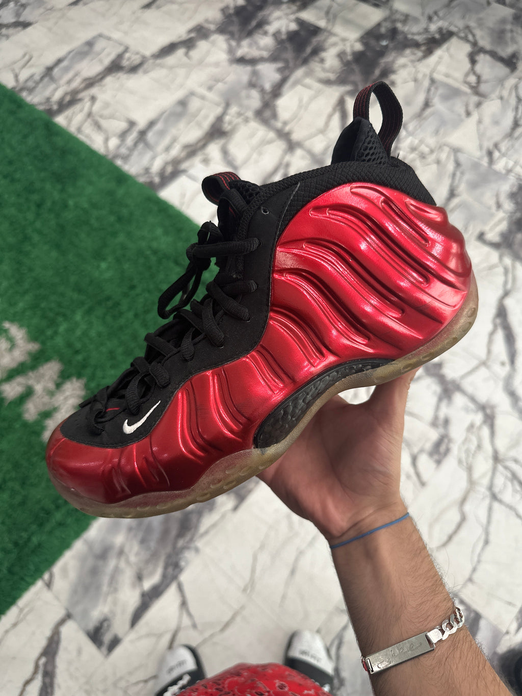 Air Foamposite One Metallic Red