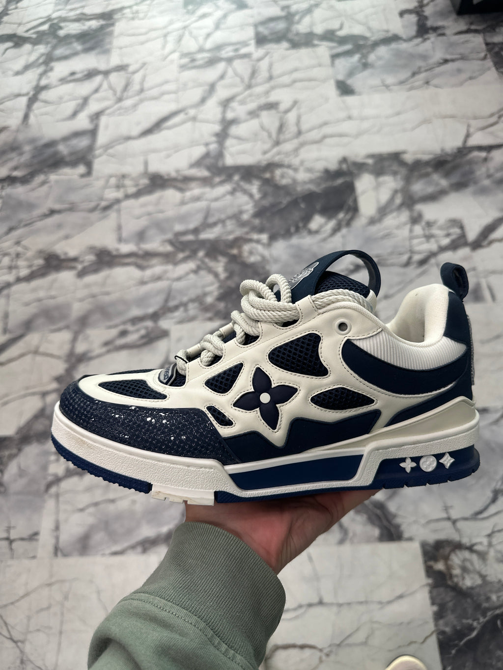 Louis Vuitton Skate Sneaker Marine
