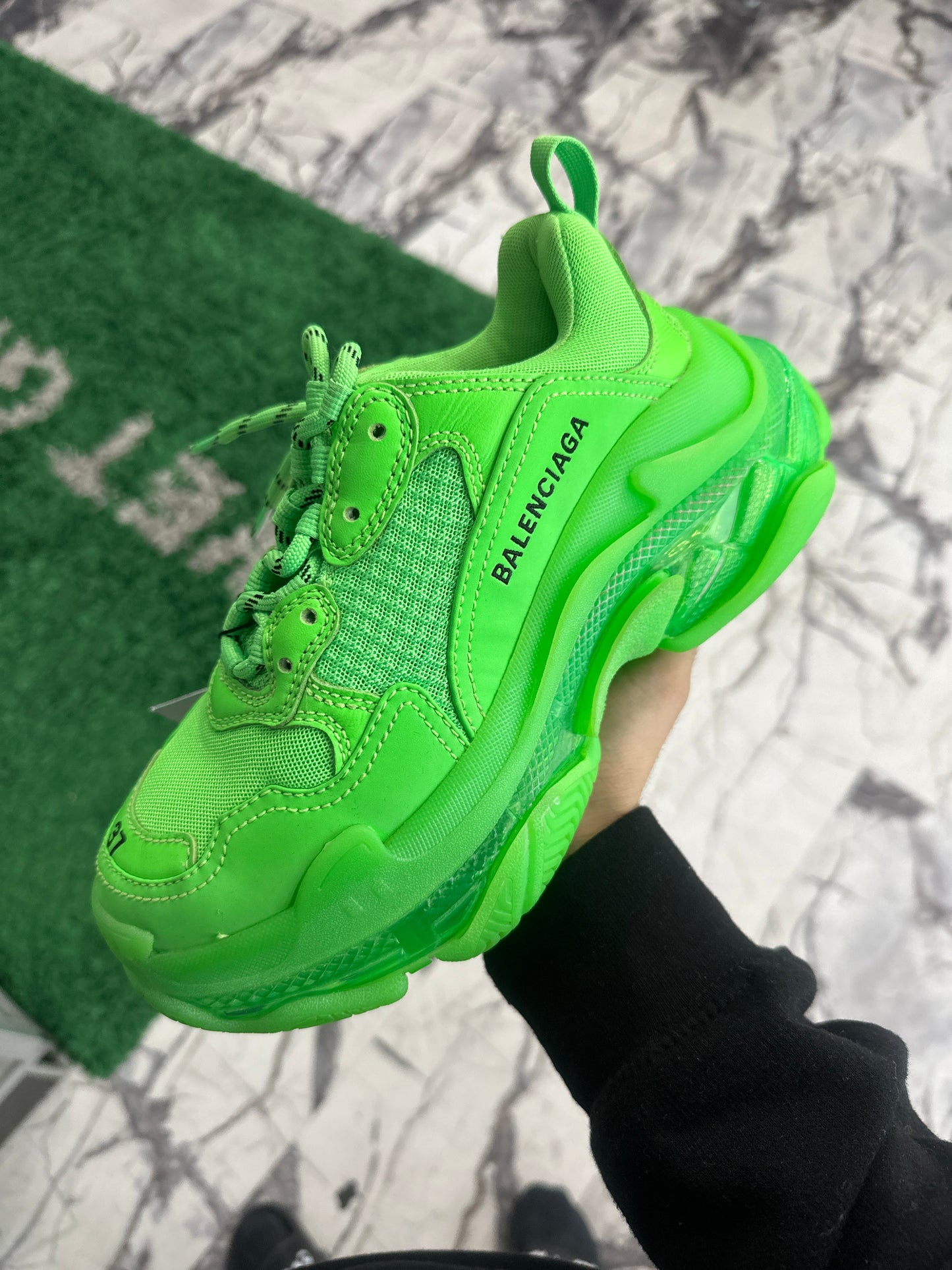 Balenciaga Track Trainer Fluo Green