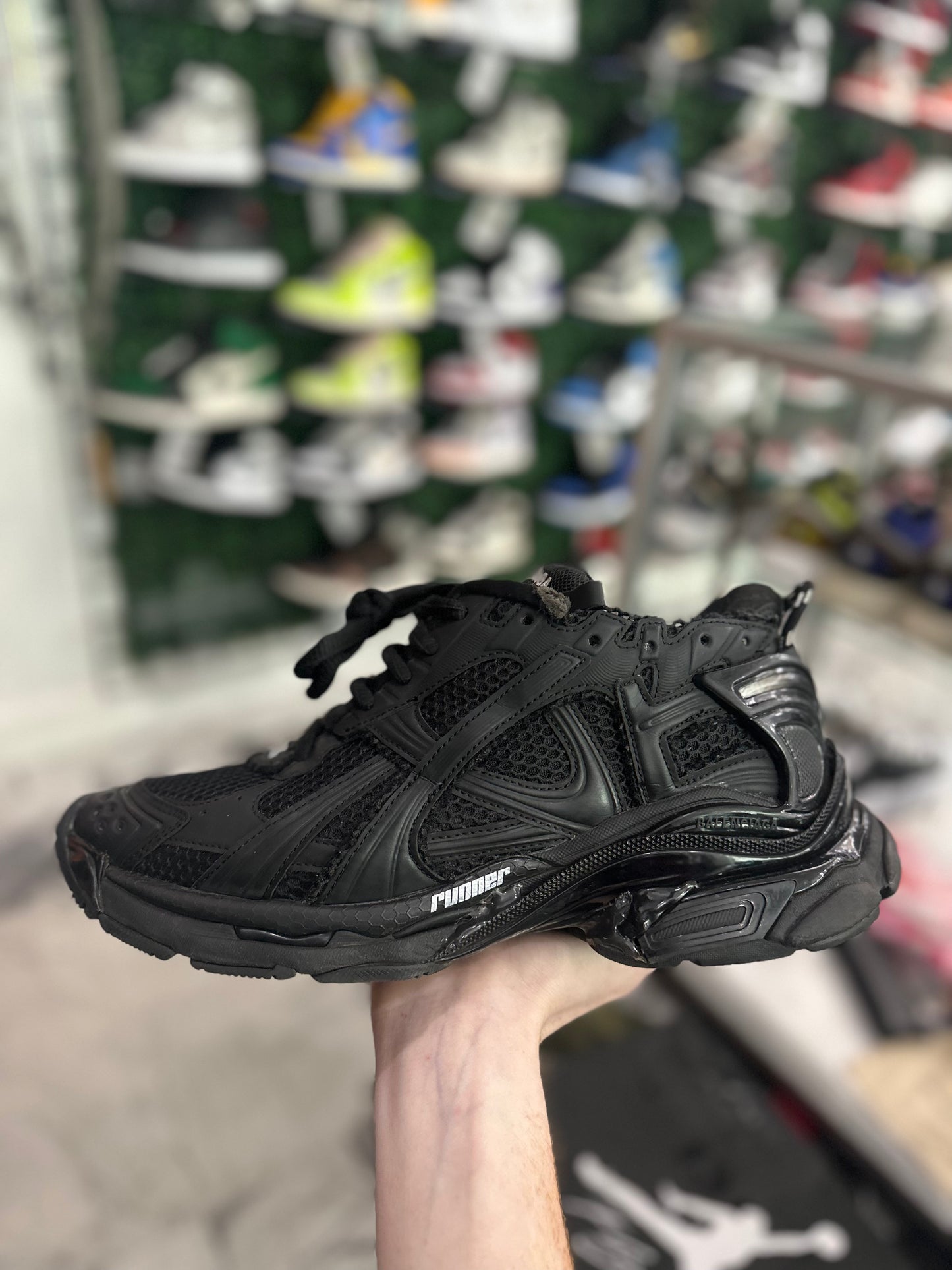 Balenciaga Runner Sneaker Black