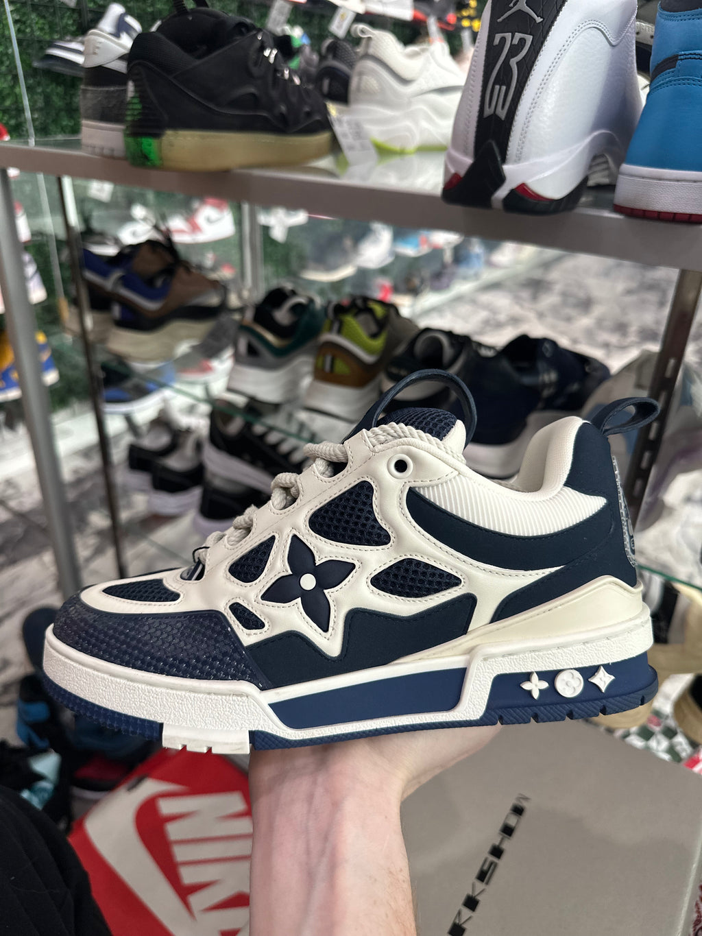 Louis Vuitton Skate Sneaker Marine