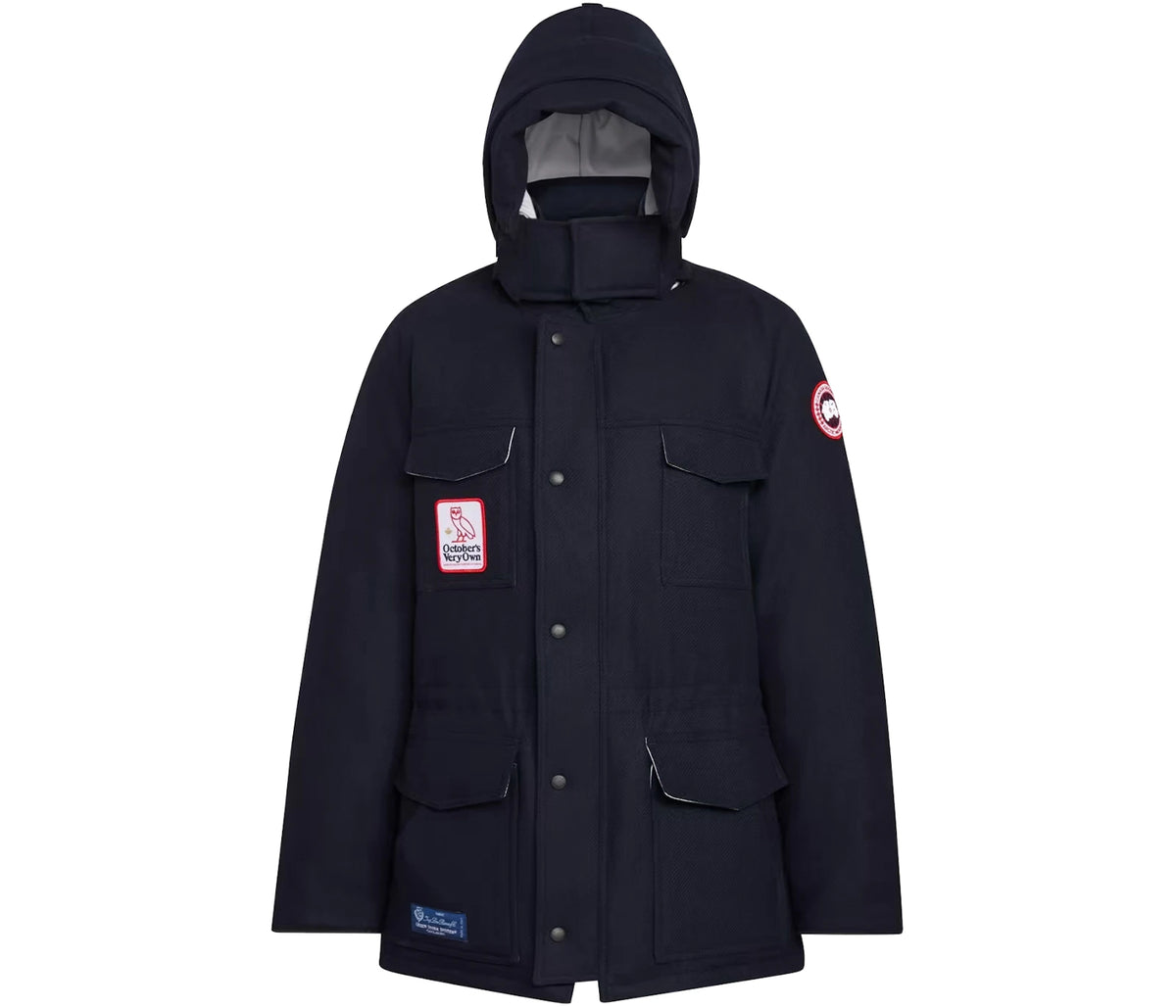 OVO x Canada Goose Banff Parka Navy