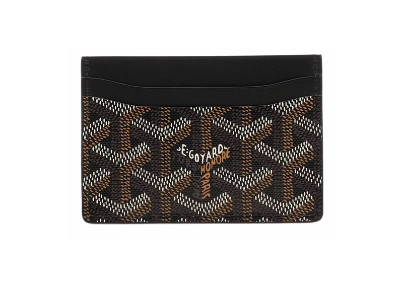 Goyard Card Holder Black