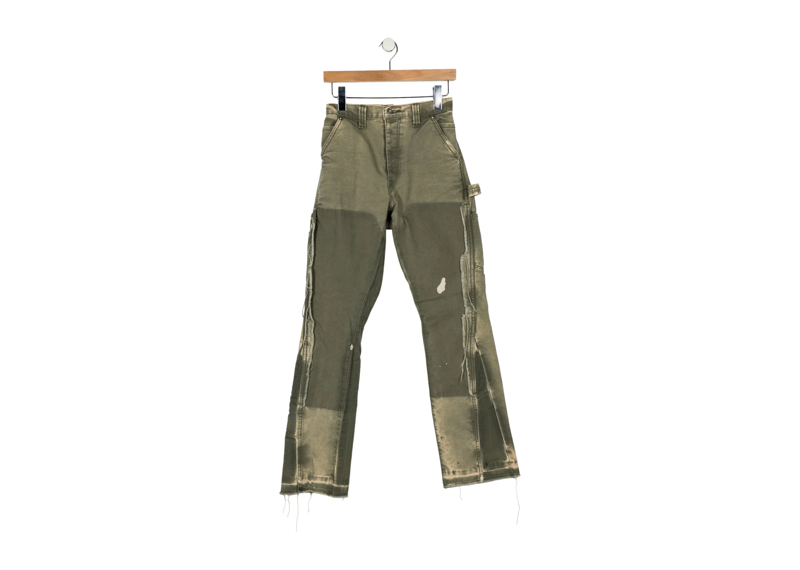 Gallery Dept. La Carpenter Flare Moss Green Jeans
