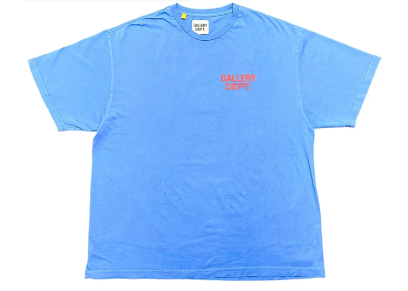 Gallery Dept Tee Blue Orange