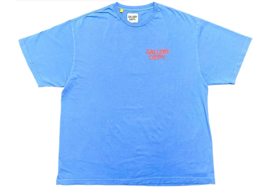 Gallery Dept Tee Blue Orange