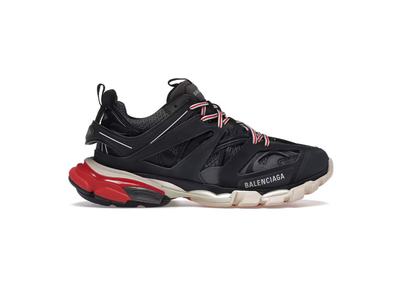Balenciaga Track Black Grey Red