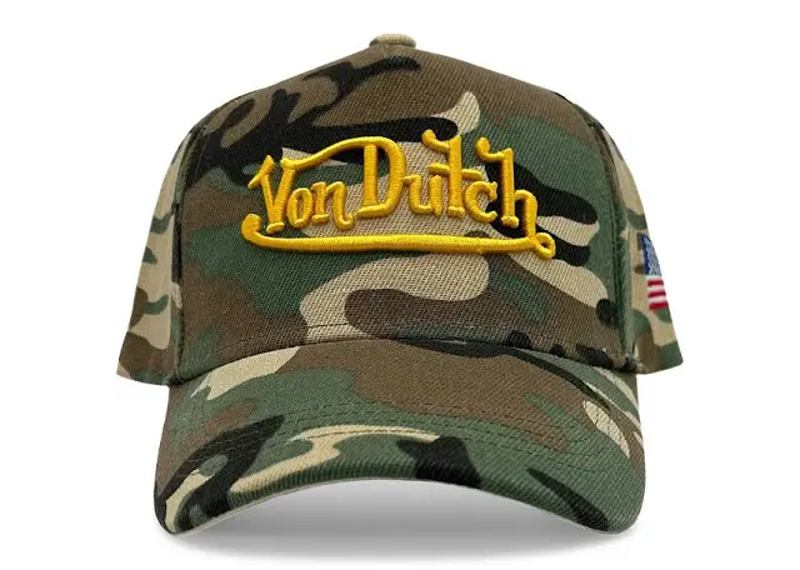 Von Dutch Hat Camouflage